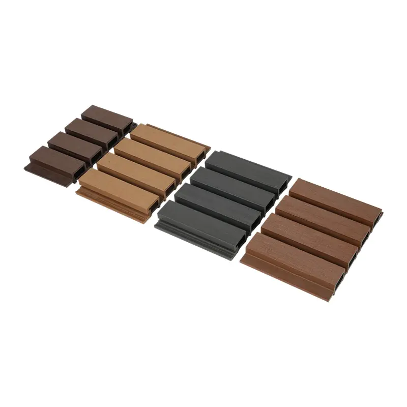 219×26mm Utomhus Anti-UV Co-extruderad WPC Väggpanel